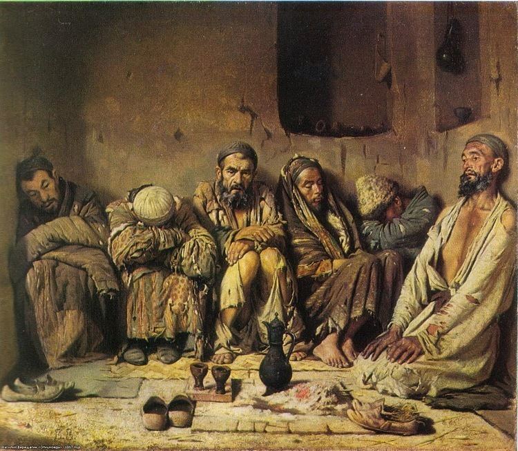 Vasily Vereshchagin Eaters of opium Vasily Vereshchagin WikiArtorg