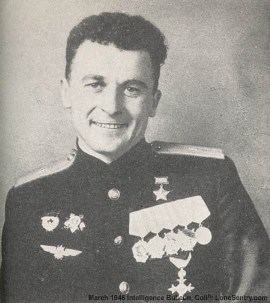 One of the Red Army guards, this Guardsman has the Red Banner twice, and the Gold Star on his left breast