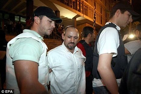 Vassilis Palaiokostas Pictured Bank robbers39 daring helicopter jail break