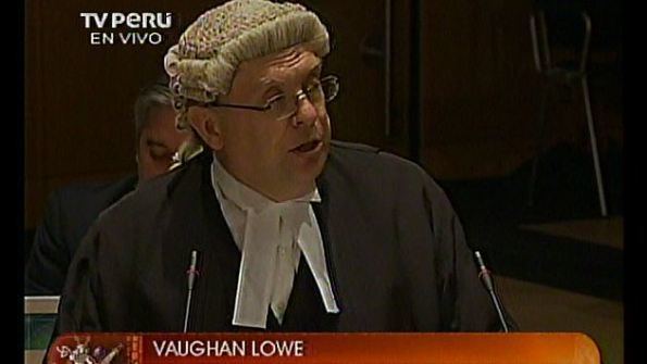Vaughan Lowe Vaughan Lowe Chile presenta como argumentos pedazos de distintos