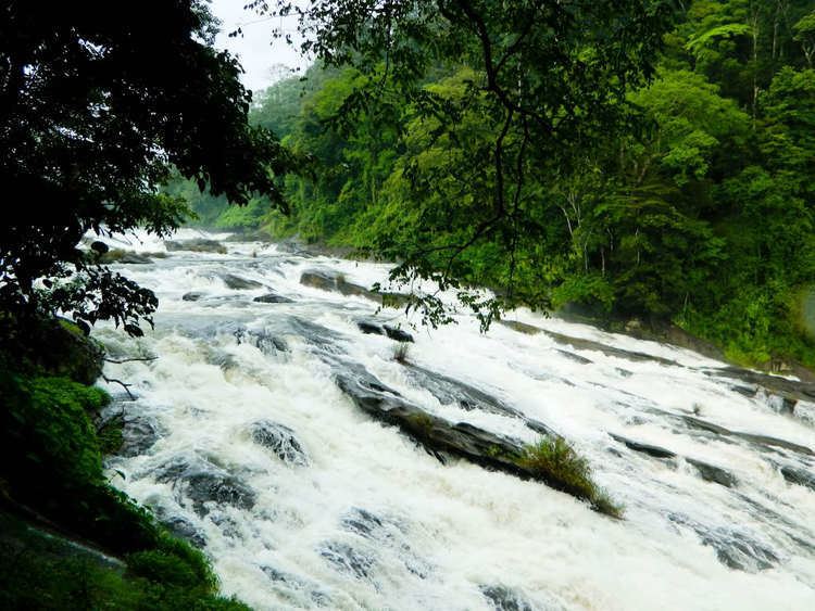 Vazhachal Falls Vazhachal Waterfalls tourist places in thrissur