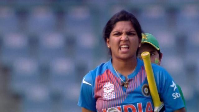 Veda Krishnamurthy Veda Krishnamurthy India Female Cricketer WT20 India 2016