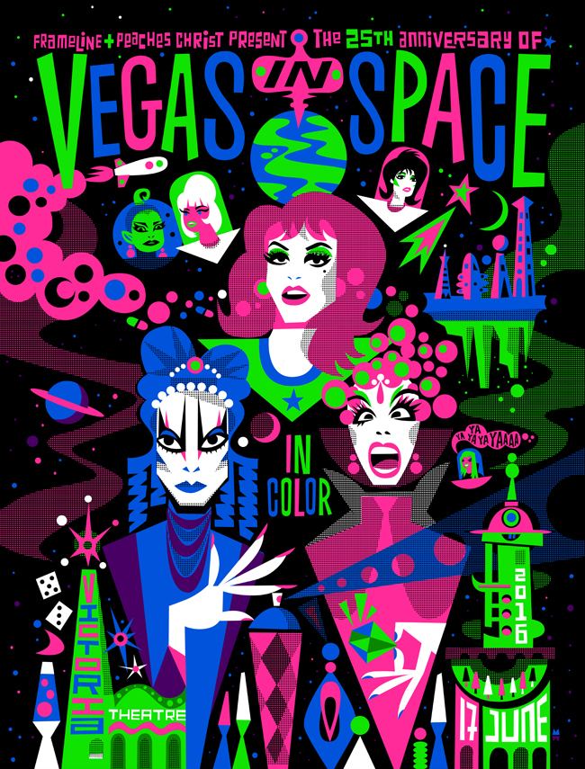 Vegas in Space Vegas in Space Wertzateria Illustration