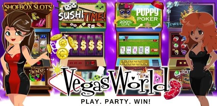 Vegas World Apps iPad Kindle Android and Tablets VegasWorld Gem Codes