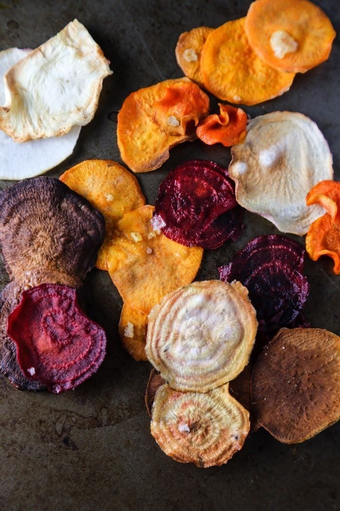 Vegetable chips Baked Vegetable Chips Hither amp Thither