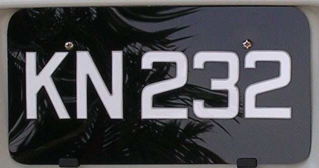 Vehicle registration plates of Brunei