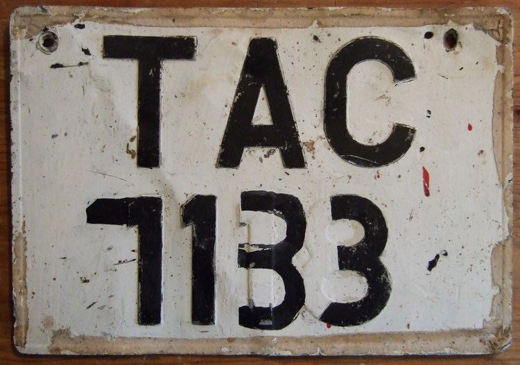 Vehicle registration plates of Trinidad and Tobago - Wikiwand