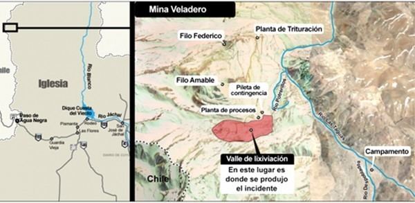 Veladero mine Barrick39s Veladero Mine Closed After Another Cyanide Spill Confirmed