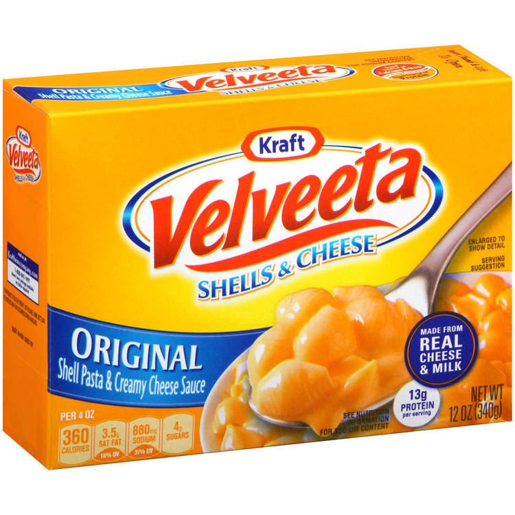 Velveeta Shells & Cheese Kraft Velveeta Shells amp Cheese Original 3 count 36 OZ 102kg