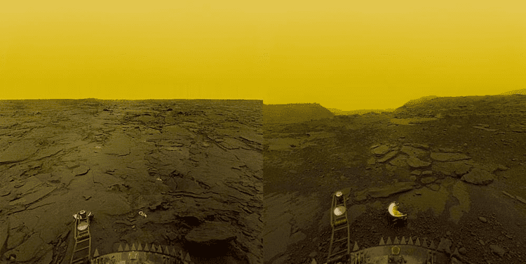 Venera The surface of Venus as seen from Soviet Venera probes in 1981 space