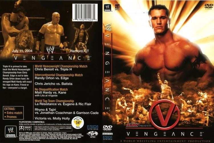 Vengeance (2004) WWE Vengeance 2004 TV DVD Scanned Covers 6WWE Vengeance 2004