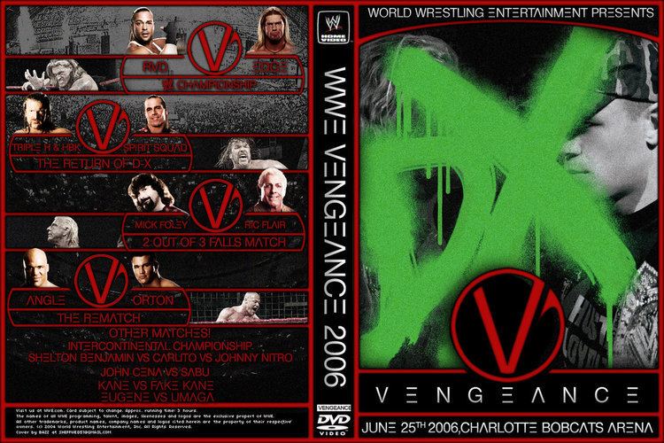 Vengeance (2006) WWE Vengeance 2006 Cover by Sheffwed51 on DeviantArt