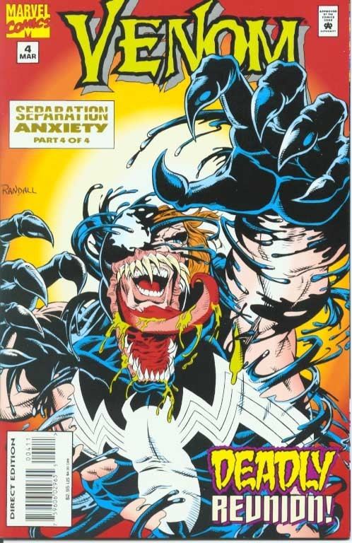 Venom: Separation Anxiety SpiderFanorg Comics Venom Separation Anxiety