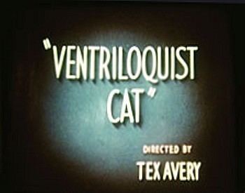 Ventriloquist Cat 1950 Spike Theatrical Cartoon Series