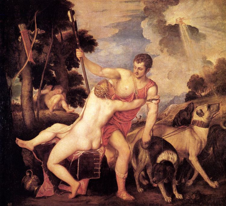 Venus and Adonis (Titian, Madrid) artmightcomalbums20110207artupload2tTiti