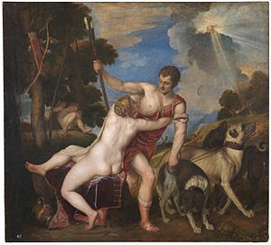 Venus and Adonis (Titian, Madrid) Venus and Adonis Titian Madrid Wikipedia