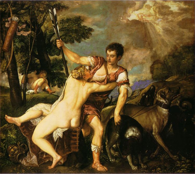 Venus and Adonis (Titian, Oxford)