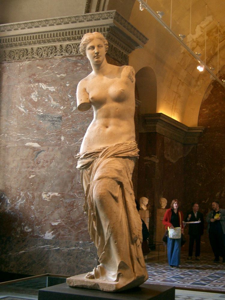 Venus de Milo FileVenus de Milo in the Musee de Louvrejpg Wikimedia Commons