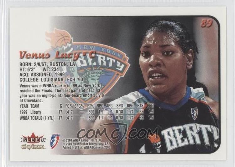 Venus Lacy 2000 Skybox Dominion WNBA Base 89 Venus Lacy COMC Card