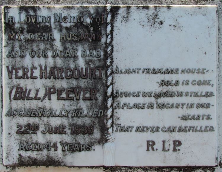 Vere Harcourt Vere Harcourt Bill Peever 1894 1939 Find A Grave Memorial