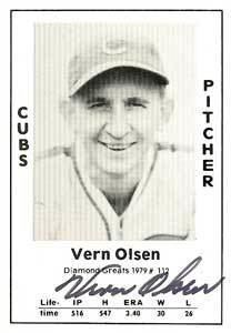 Vern Olsen wwwbaseballalmanaccomplayerspicsvernolsena