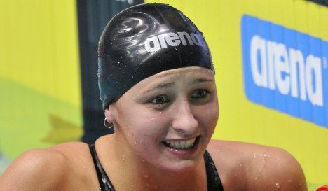 Veronika Popova Swimmer Popova Lauds MixedGender Relays Other sports