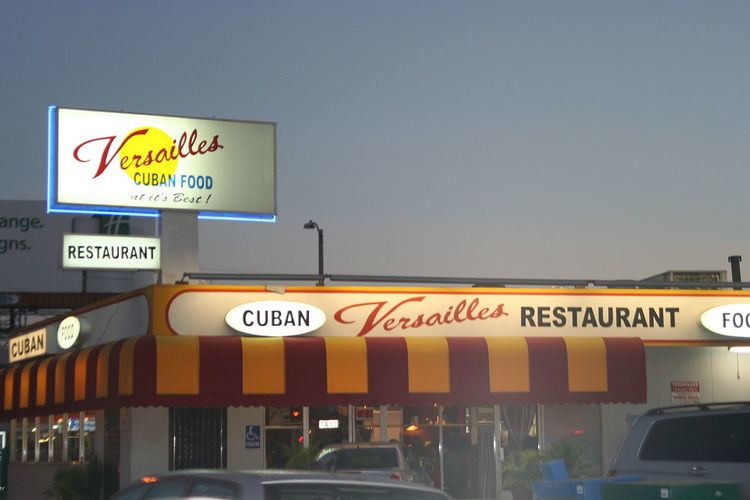 Versailles Cuban restaurants in California