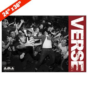 Verse (band) Buy Verse 39Live Photo39 Poster at Bridge Nine Records