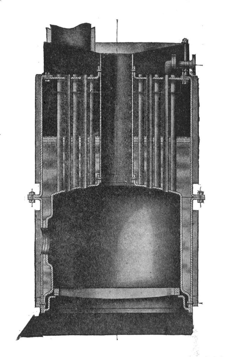 Vertical fire-tube boiler