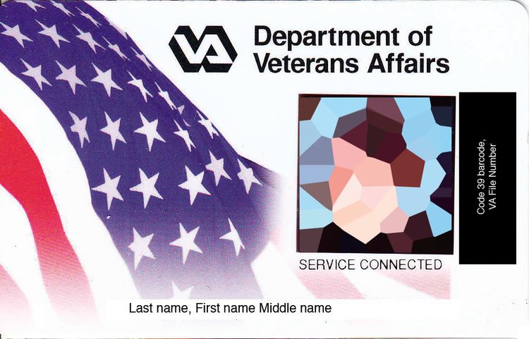 Veteran identification card