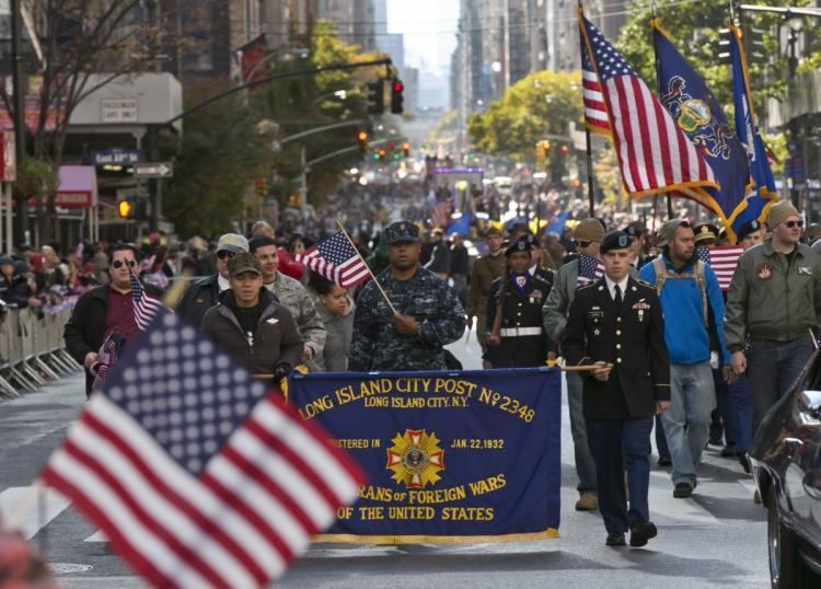 Veterans Day Parade (New York) NYC Veterans Day Parade to boast fair weather 25K marchers NY