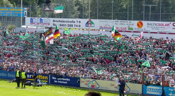 VfB Lübeck VfB Lbeck gegen Borussia Dortmund Faszination Fankurve