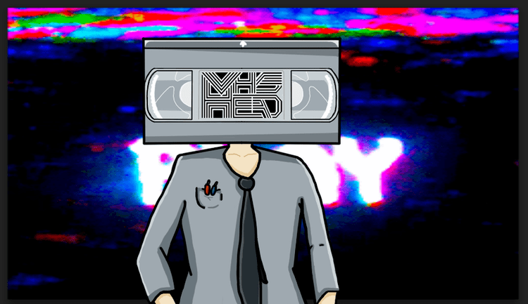 VHS Head VHS Head by HashSlash on DeviantArt