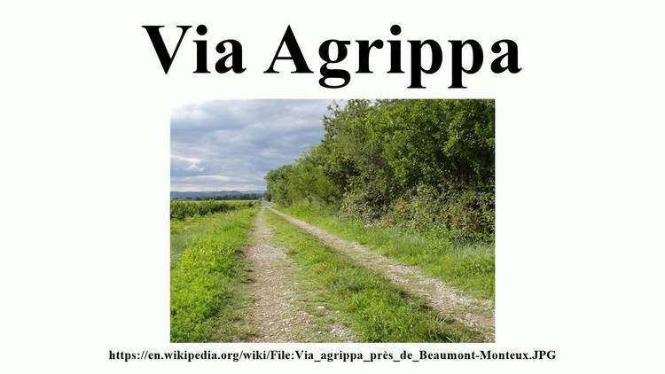 Via Agrippa Via Agrippa YouTube