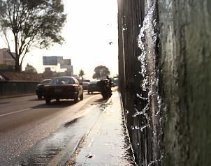 Viaducto Miguel Alemán El Universal Reportan fuga de agua en Viaducto