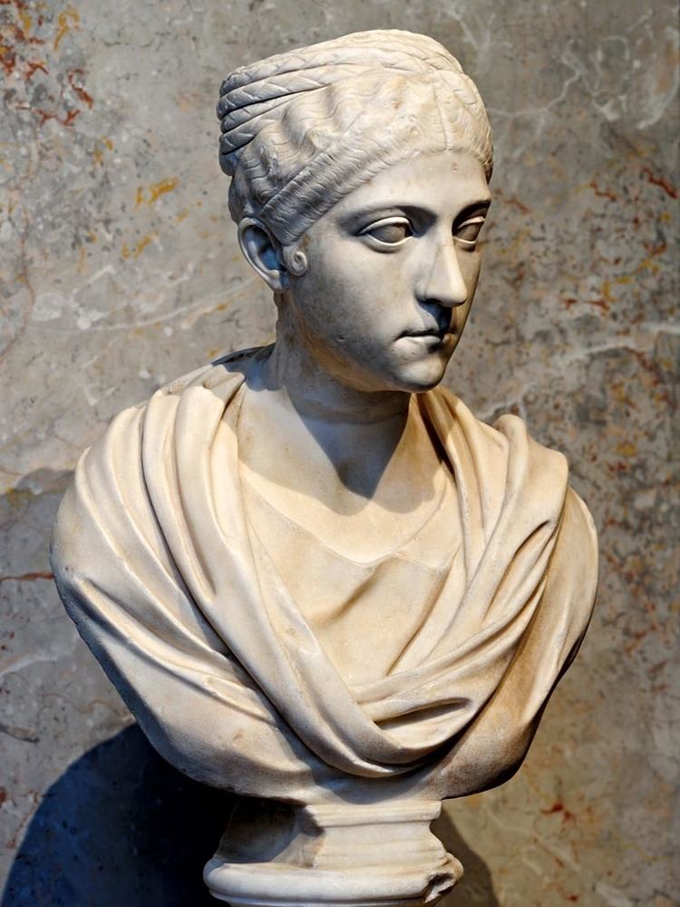 Vibia Sabina Bust of a Roman lady Vibia Sabina Vienna Museum of