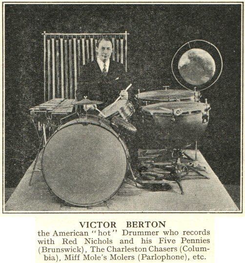 Vic Berton JD Drum Schools Drum Photo Gallery Vic Berton