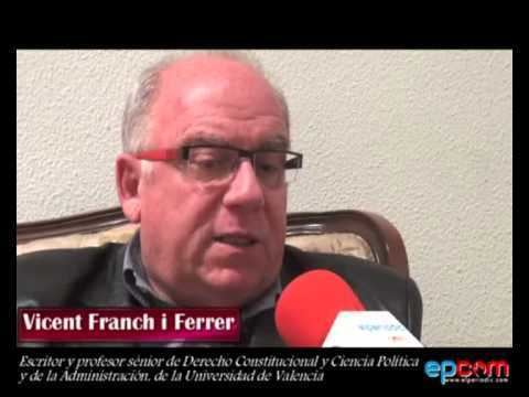 Vicent Franch Entrevista a Vicent Franch i Ferrer YouTube
