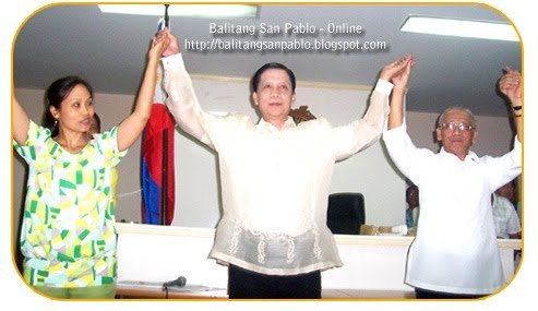 Vicente Amante Balitang San Pablo Online CITY MAYOR VICENTE B AMANTE REELECTED