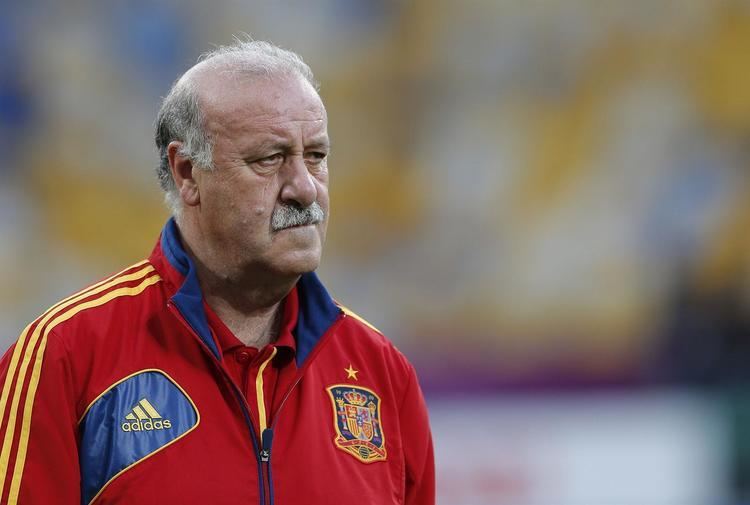 Vicente del Bosque Del Bosque and Pedro talk about Piqu39s slip We Love Bara