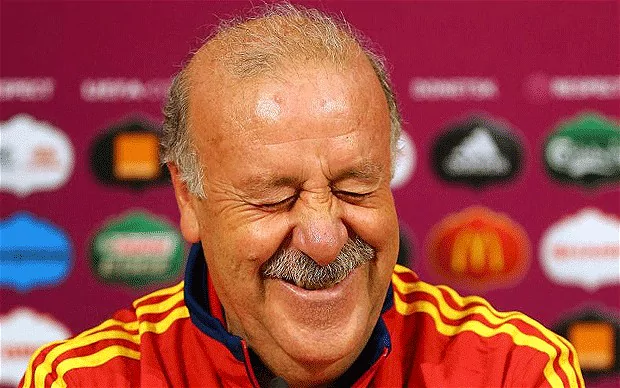 Vicente del Bosque Euro 2012 Coach Vicente del Bosque claims that Spain must