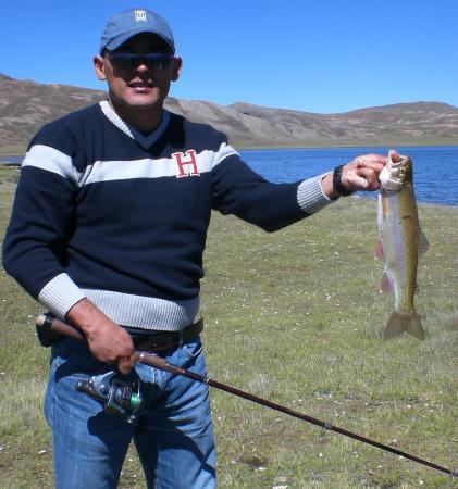 Vicente Flores Vicente Flores de Lima Picture of Peru Fly Fishing Arequipa