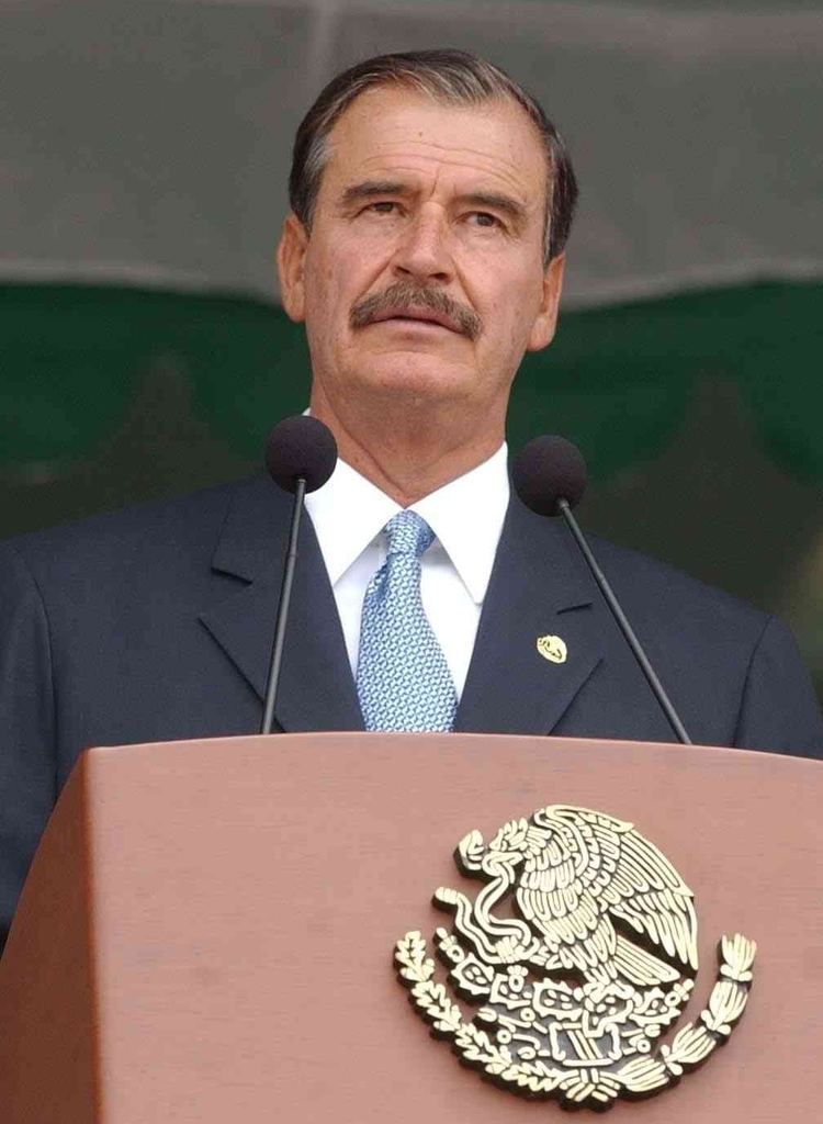 Vicente Fox Vicente Fox Wikipedia the free encyclopedia