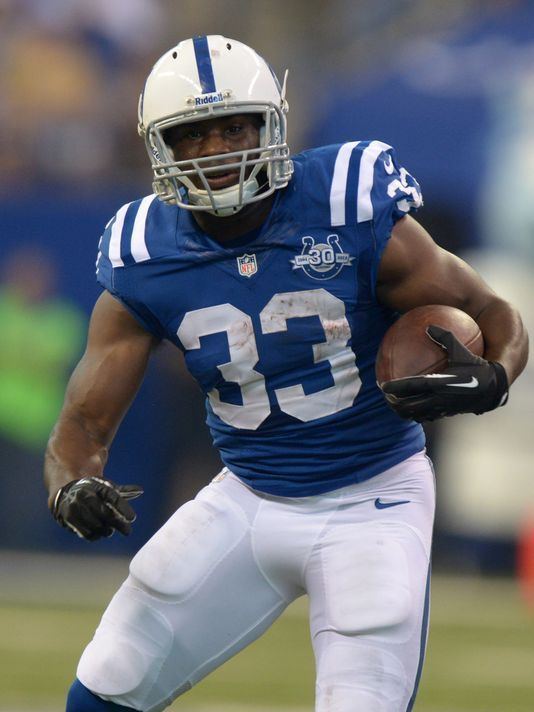 Vick Ballard Colts RB Vick Ballard out for year with torn ACL