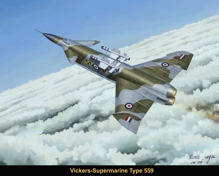 Vickers Type 559 Vickers ArmstrongSupermarine Type 559s Older Brother What If III