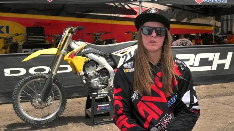 Vicki Golden Vicki Golden Tests the 2015 RMZ450 YouTube