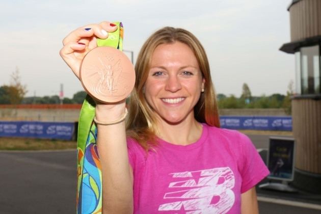 Vicky Holland Olympic medallist Vicky Holland backs triathlon campaign at Queen