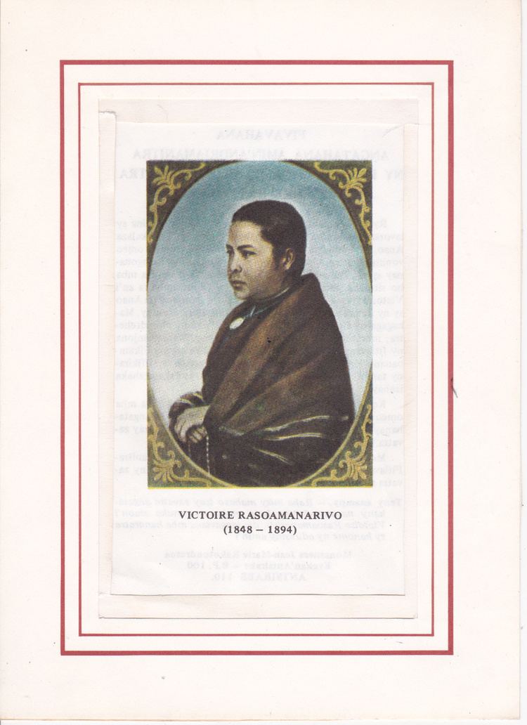 Victoire Rasoamanarivo VICTOIRE RASOAMANARIVO NOTRE SAINTE 1re partie labodiplo