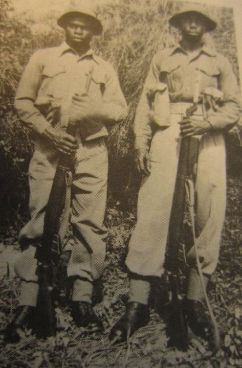 Victor Banjo Pic Victor Banjo And David Ejoor On Their First Day In The Army
