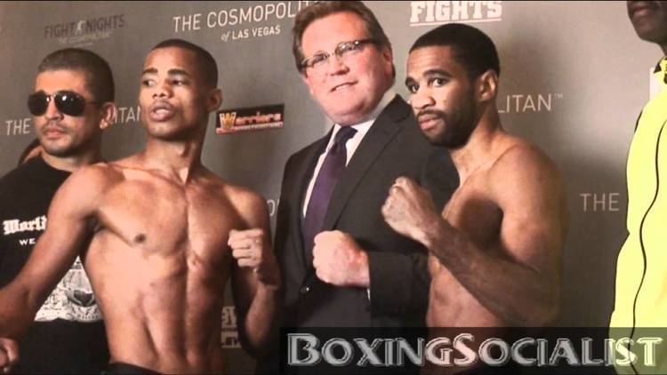 Victor Cayo VICTOR CAYO VS LAMONT PETERSON WEIGH IN FULL 7282011 YouTube